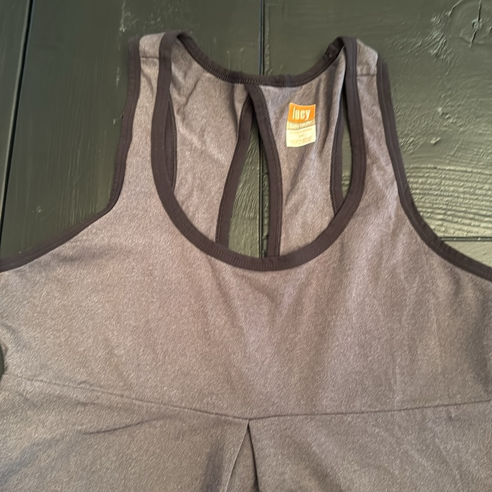 Lucy Gray Racerback Tank Top - Picture 3 of 4